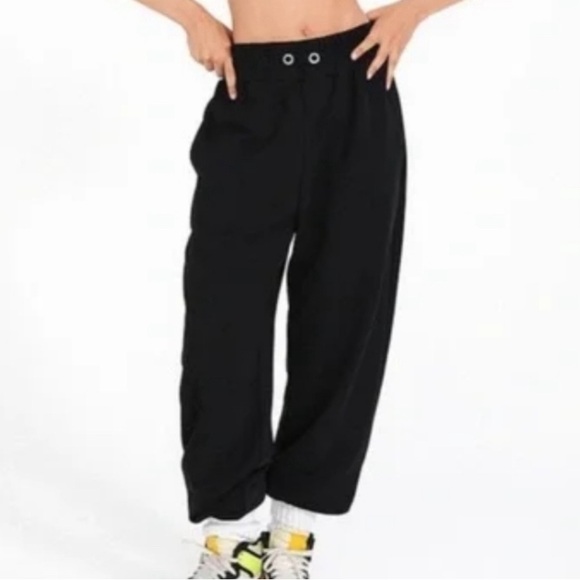 For Love And Lemons Pants - For Love and Lemons Leisure High Waited Slouchy Joggers Sweatpants